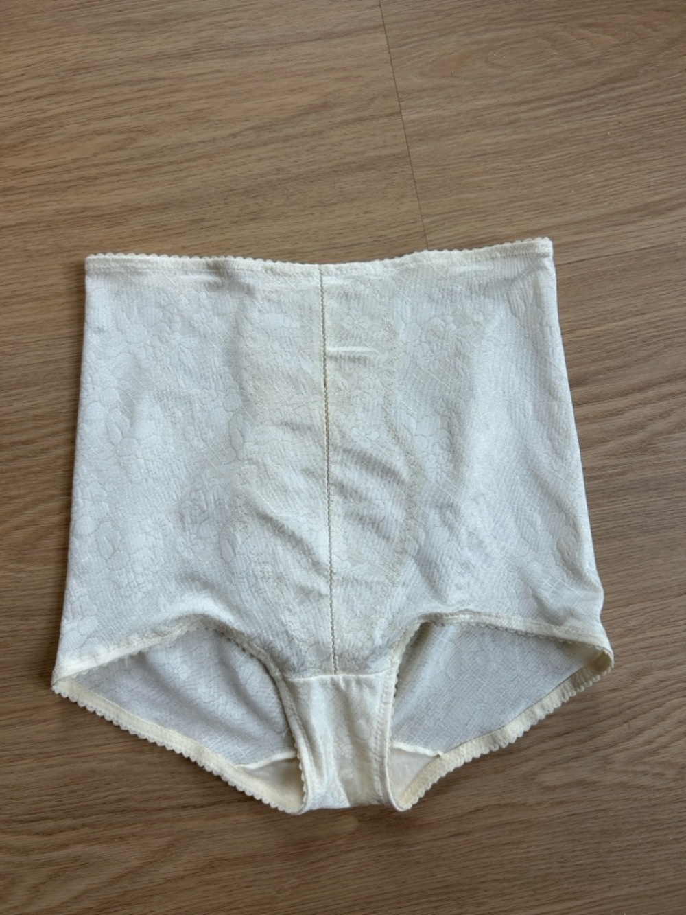Vintage High Waisted Shaper Brief Panty L